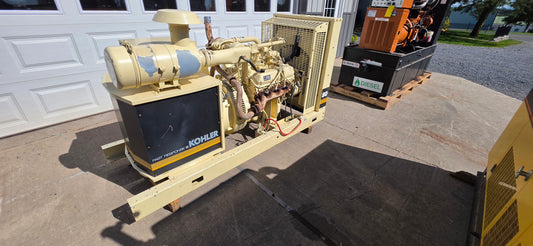 Kohler 80RZ62 80kW Natural Gas Generator Ford 7.5L V8 Engine 208V 3PH Load Tested