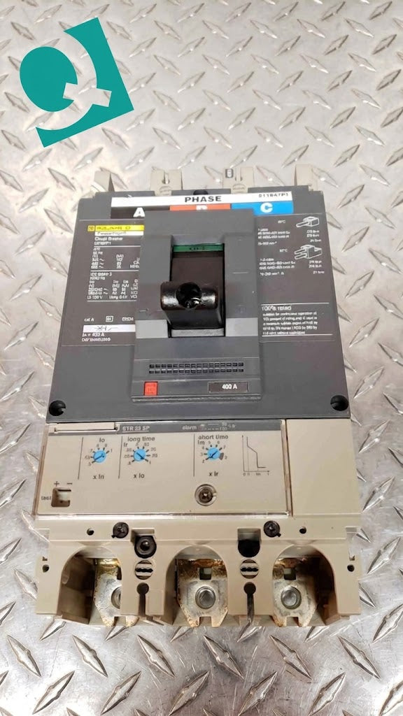 Square D 400 Amp Circuit Breaker DGF36400E20SO (SKU: 2526AA)