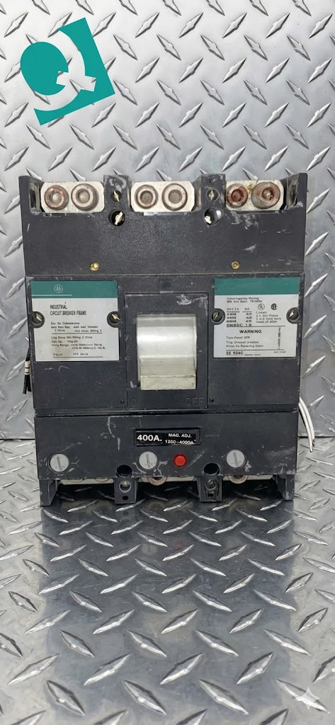 400A GE Circuit Breaker TJK436F000 Green Label(S6LLST6947)