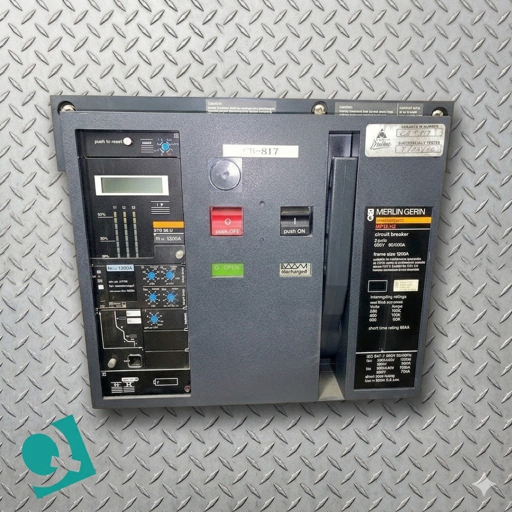 1200A MERLIN GERIN Masterpact MP12 H2 Circuit Breaker(S6LLST1567)