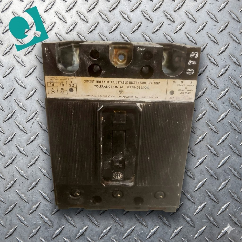 ITE IMPERIAL CORPORATION 5A 3 POLE 600V Circuit Breaker (SKU: 110213)