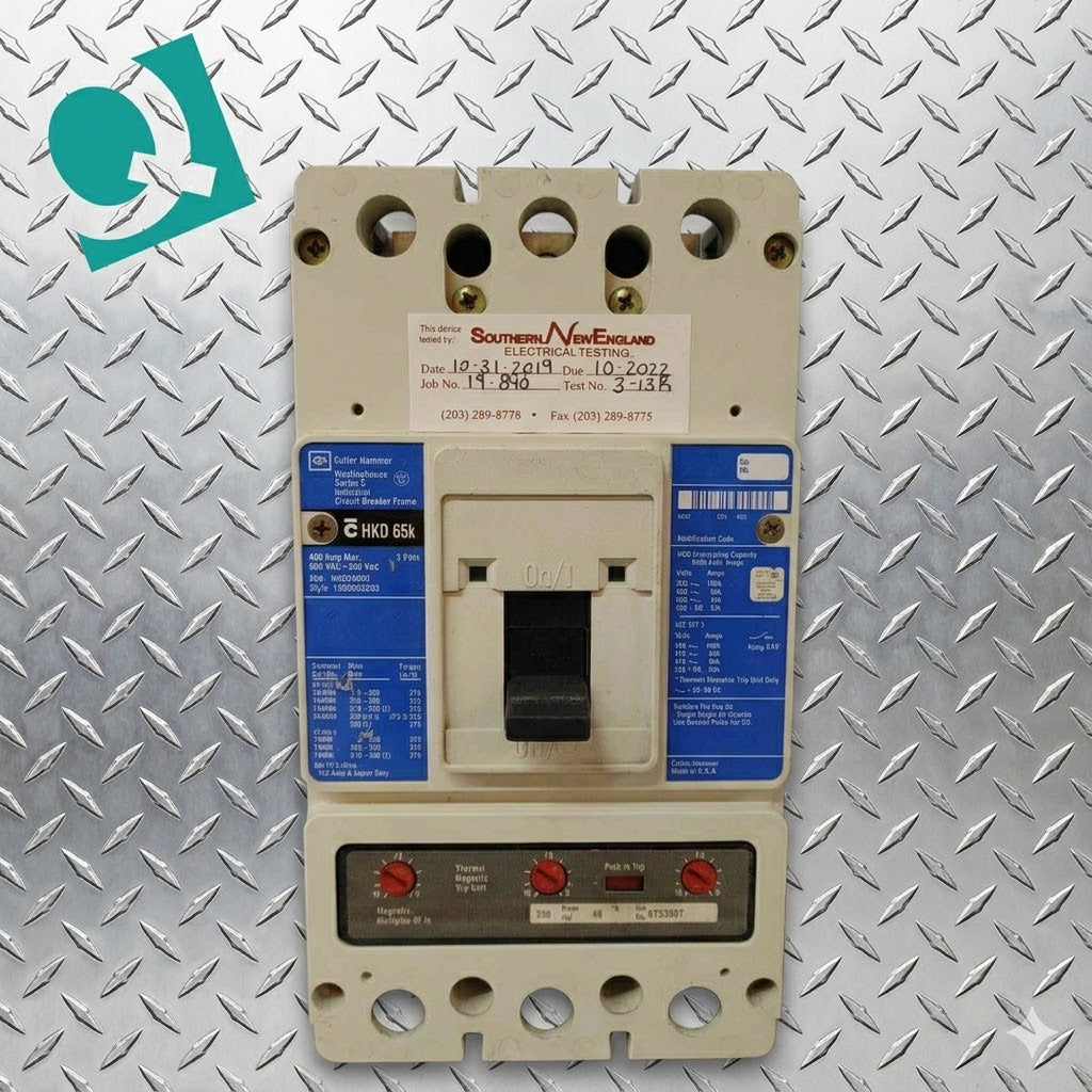 350A Series C 3 Pole Circuit Breaker HKD3400F 400A 600VAC 250VDC (108844)