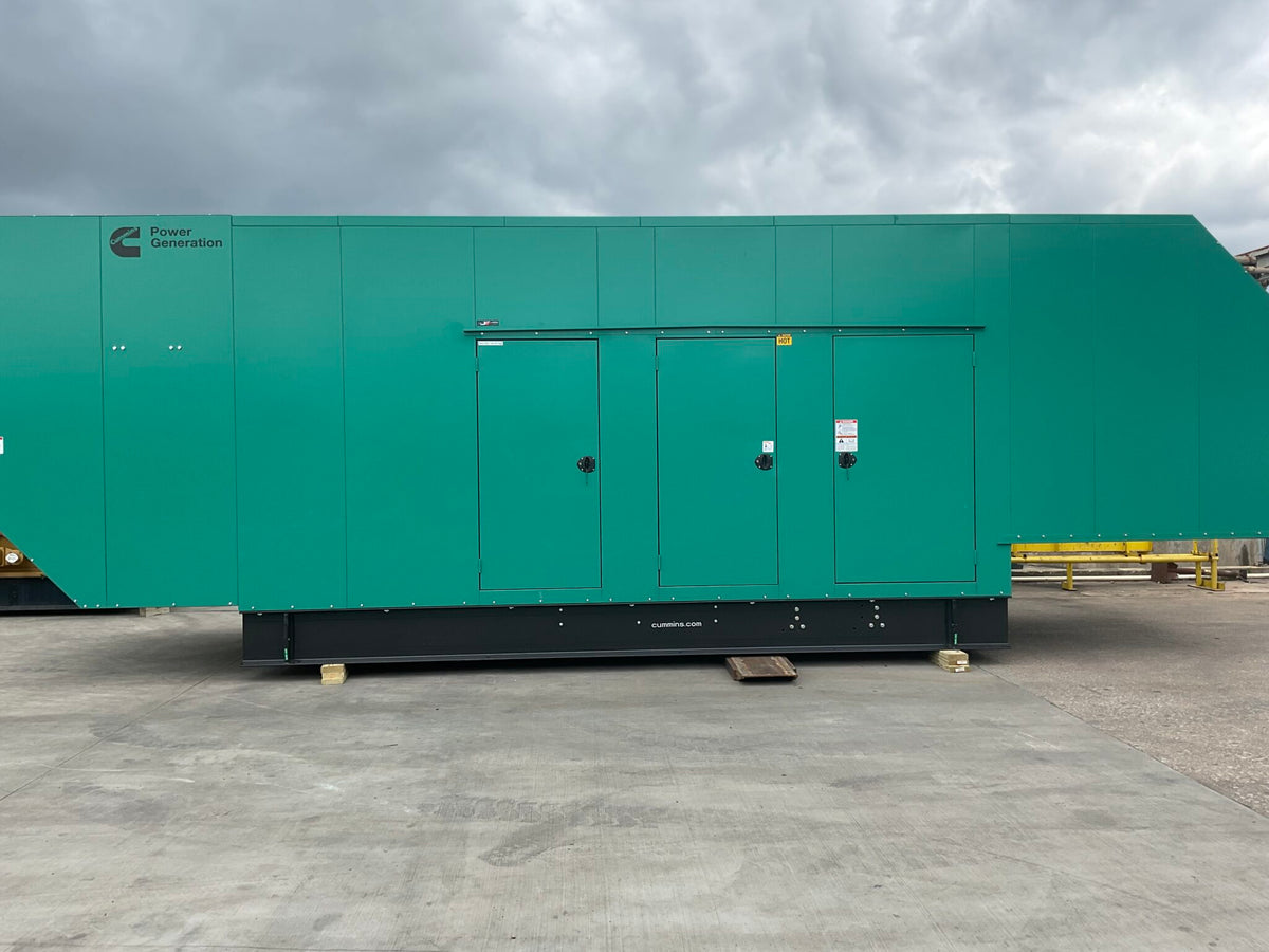 New Cummins GTA50E 750KW Natural Gas Generator Set - DPC1050