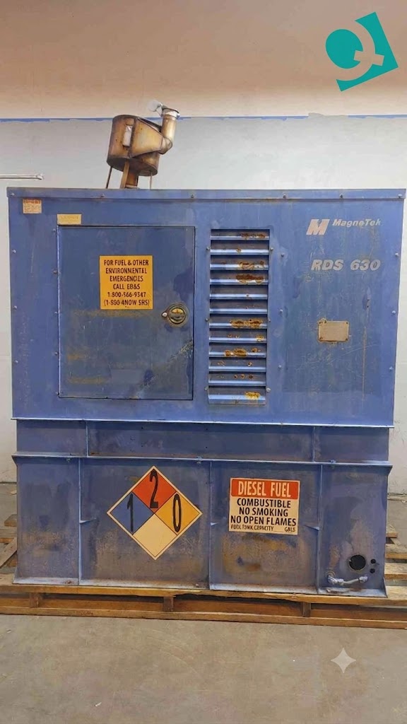 50KW Magnetek RDS630 Generator John Deere 4039 Diesel 976Hrs TESTED (109020)