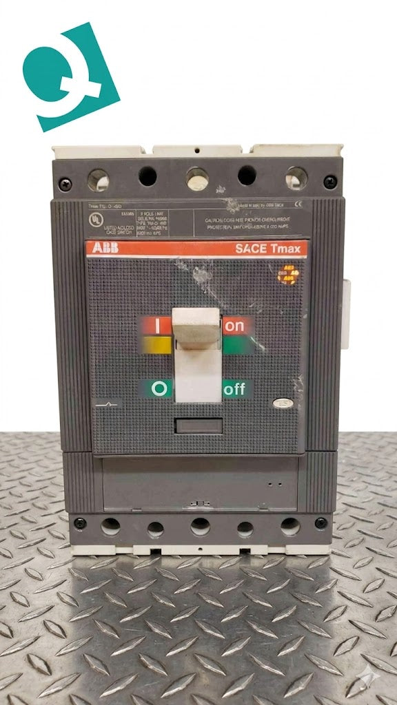 ABB SACE 3 Pole Breaker 400A E93565 600V (SKU:103228)(103228)