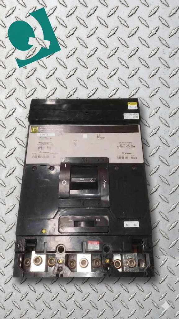 Square D 700A 600V 3 Pole I-Line Breaker MA36700 Lug to Bus (SKU: 112158)