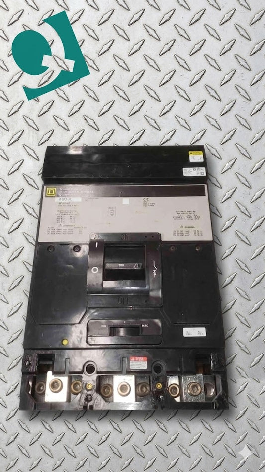 Square D 700A 600V 3 Pole I-Line Breaker MA36700 Lug to Bus (SKU: 112158)