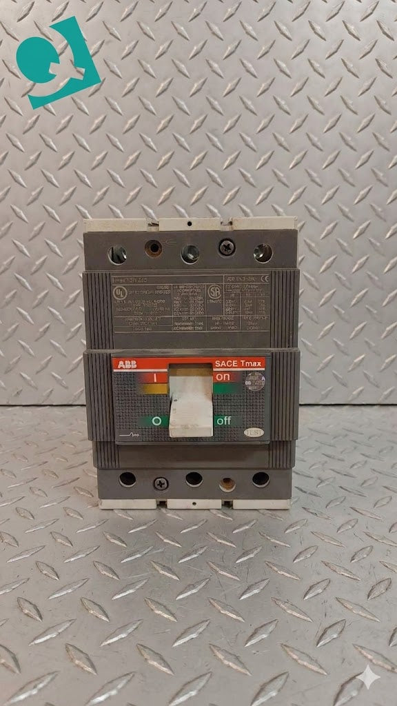 ABB Sace Tmax T3N 225A 3 Pole Circuit Breaker 480-600Y/347V N5596(104646)