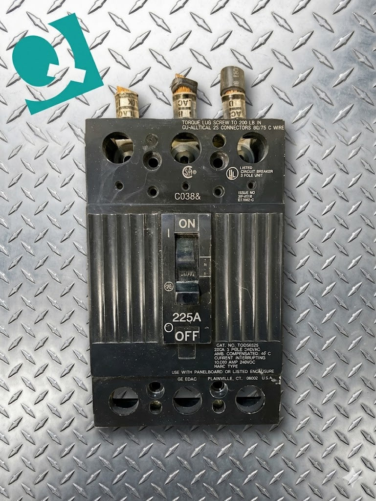 225A GE TOD32225 Circuit Breaker(S6LLST1521)
