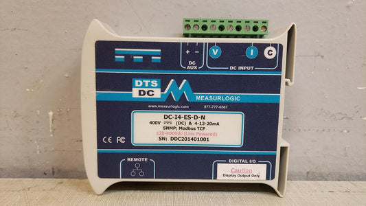 *Pickup Only* Lot of 2 DTS DC MEASURLOGIC DC-I4-ES-D-N