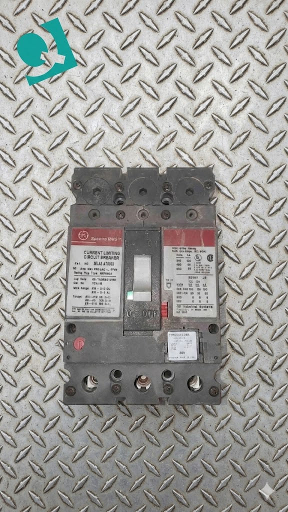 GE 30A 600VAC 3 Pole Breaker SELA36AT0030 (SKU: 112283)