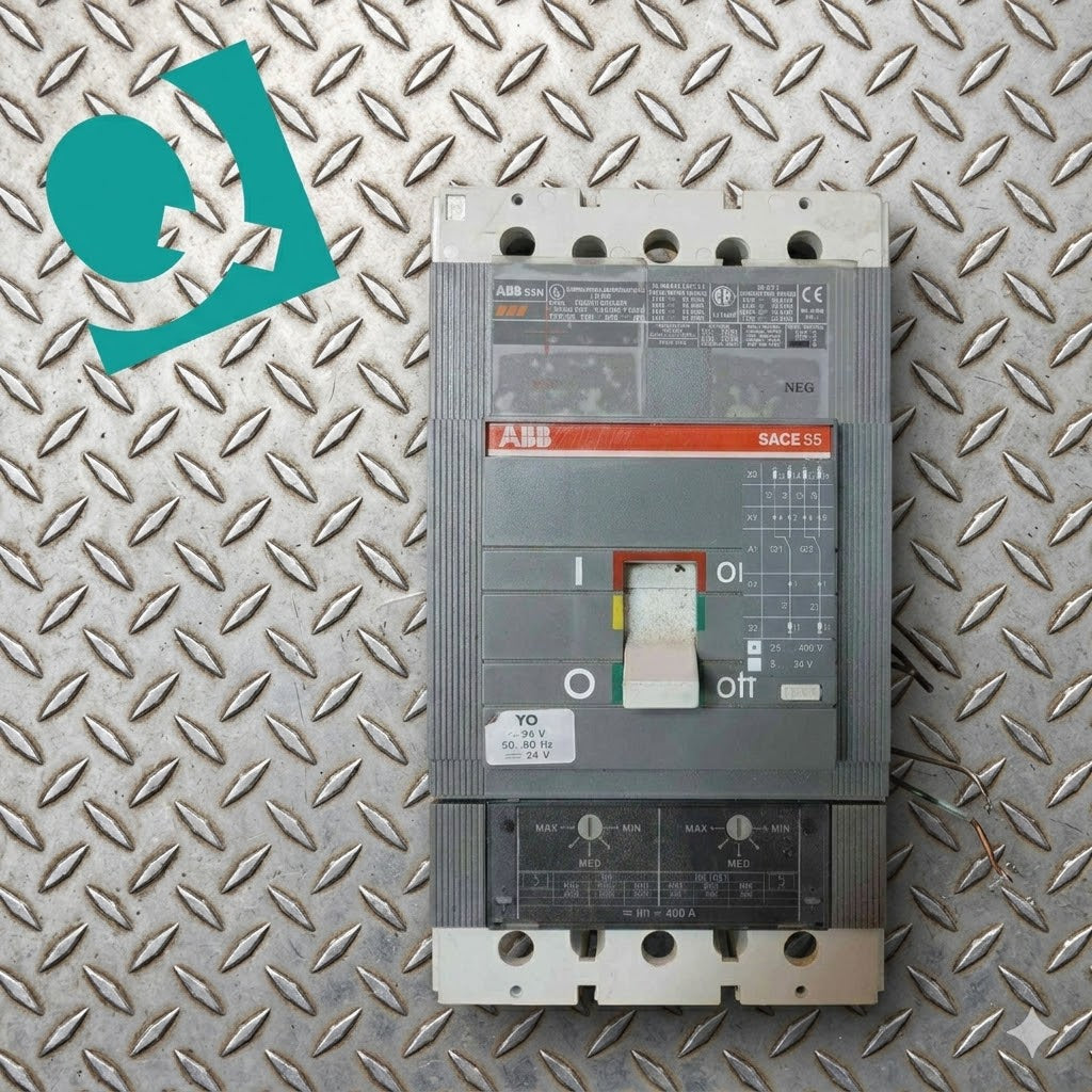 ABB S5N 400A 3 Pole Circuit Breaker 600VDC P-3238 (108820)