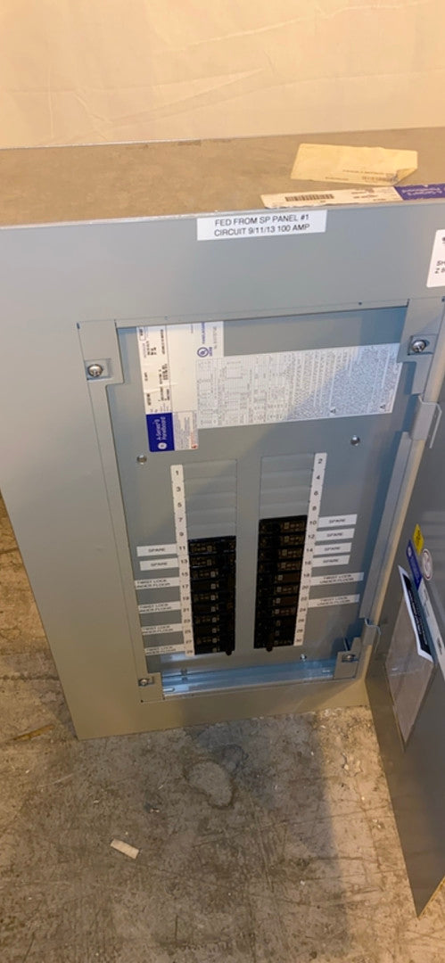 GE A-Series II Complete Panelboard 125A 208Y/120V 3PH 32" Box Trim & Interior (S6LLST2957)