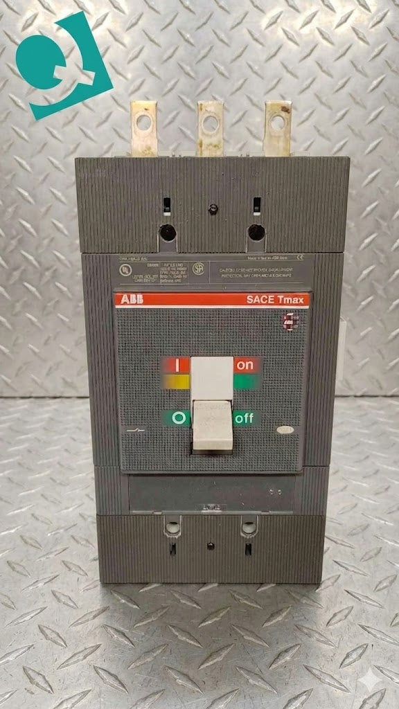 ABB Save Tmax 600A T5N-D 3 Pole Circuit Breaker (108592)