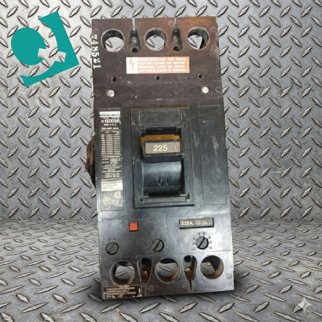 ITE Siemens F63F250 CIRCUIT BREAKER 225A 3POLES 600V (SKU: 110253)