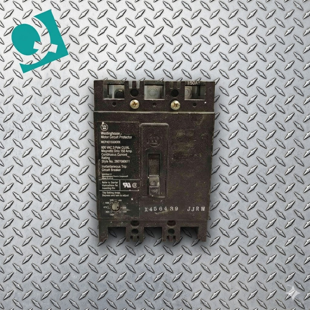 Westinghouse 3 Pole Circuit Breaker 150A 600VAC MCP431550CRX (109396)