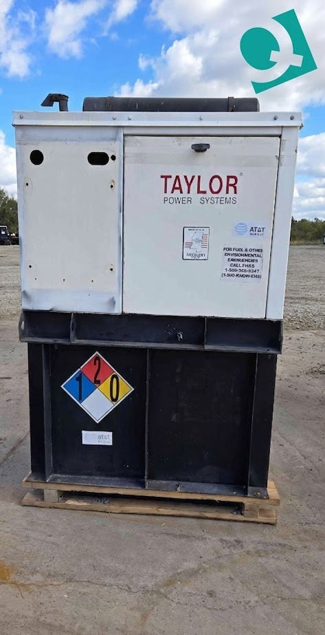 20KW Taylor Power Generator 4LE1 Isuzu Diesel 516 Hrs. TESTED '00