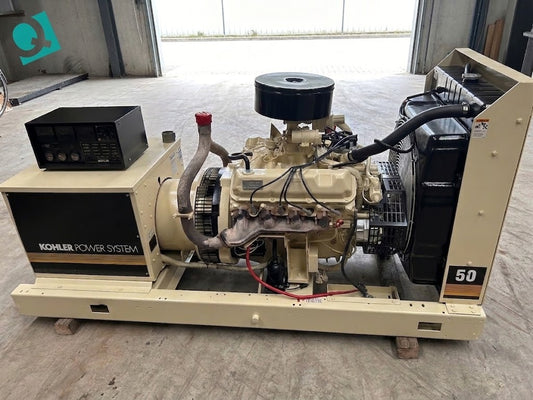 50KW Kohler Generator 778 Hrs Natural Gas/LP 3PH 50RZ282 TESTE