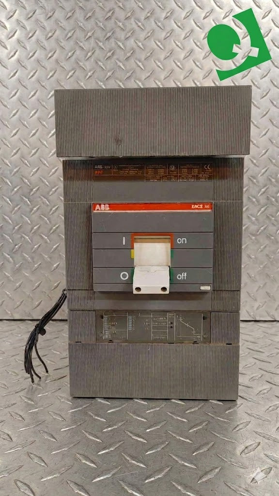 ABB Sace S6 800A 3 Pole Circuit Breaker 600VAC L2141(104260)
