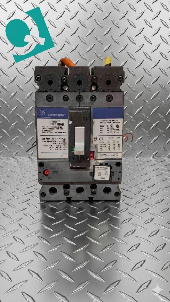 General Electric Spectra RMS 150A 3 Pole Breaker 600VAC(104786)