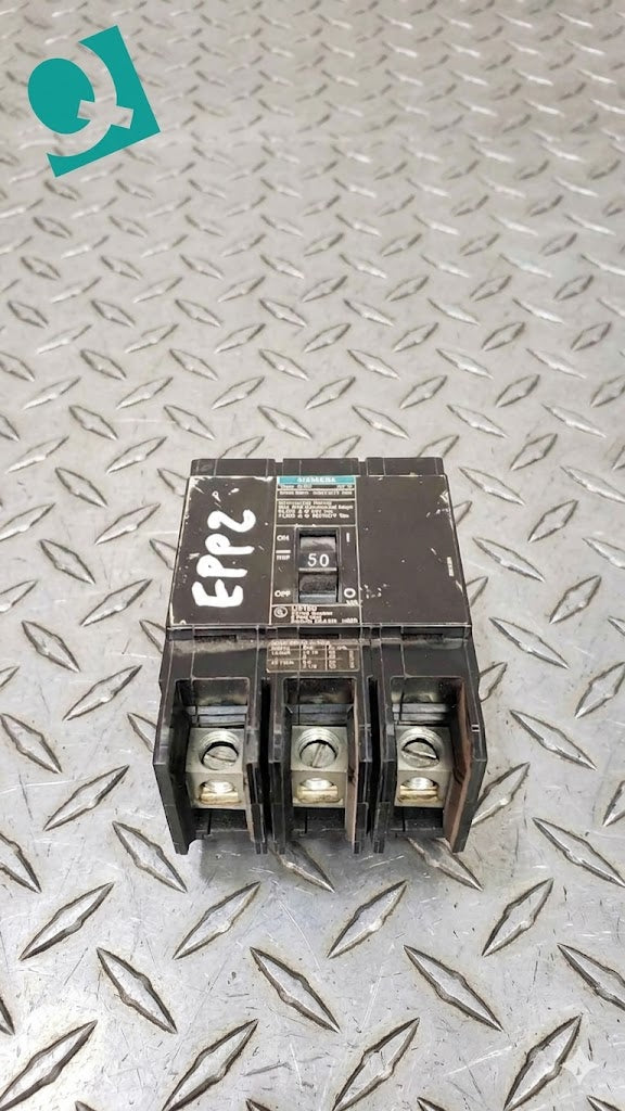 Siemens 50 Amp BQD 3 Pole Breaker (SKU: 2519AA)(2519AA)