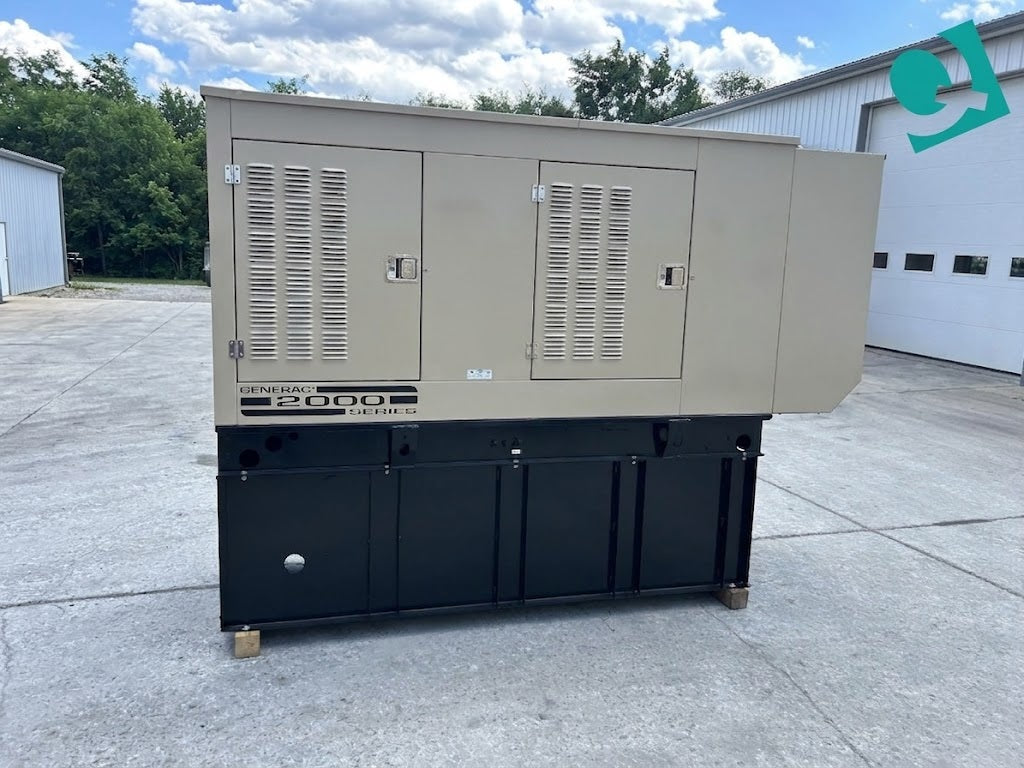Generac 50kW Diesel Generator 3ph 277/480V Standby SD0050 163hrs Tested