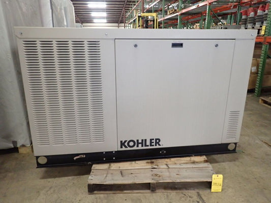 20KW 21KW Kohler 24RCL Nat Gas LP Standby Generator 1ph 240v (SKU: 110104)