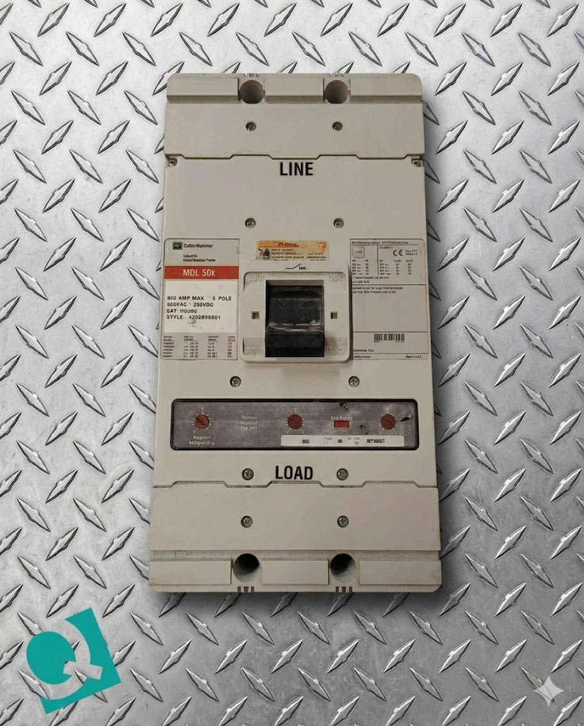 Cutler-Hammer MDL 50k MDL3800 800Amp Industrial Circuit Breaker(SKU: 110191)