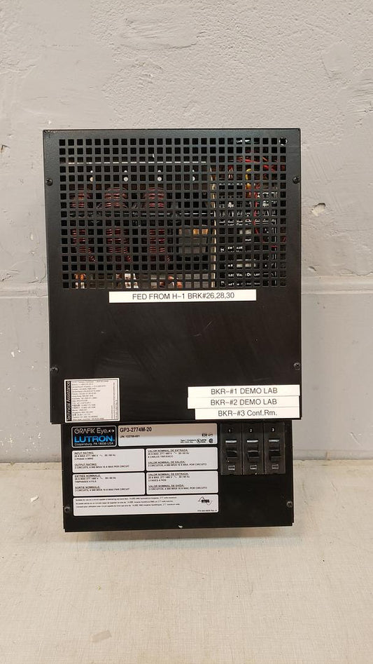 Grafik Eye Lutron GP3-2774M-20 Lighting Control Panel(S6LLST10789)