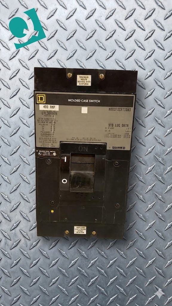 Square D 400A LAL36000M Series 4 Circuit Breaker(S6LLST9036)