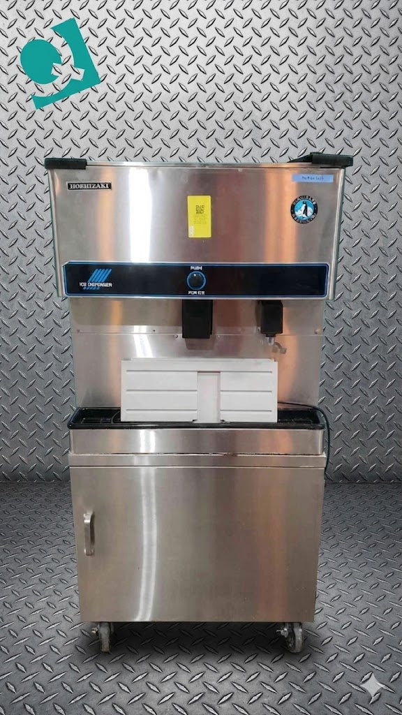 Hoshizaki KML-600MWH Crescent Cube Ice Machine with DM-180A Ice and Water Dispenser 115/230V (SKU: 113295)