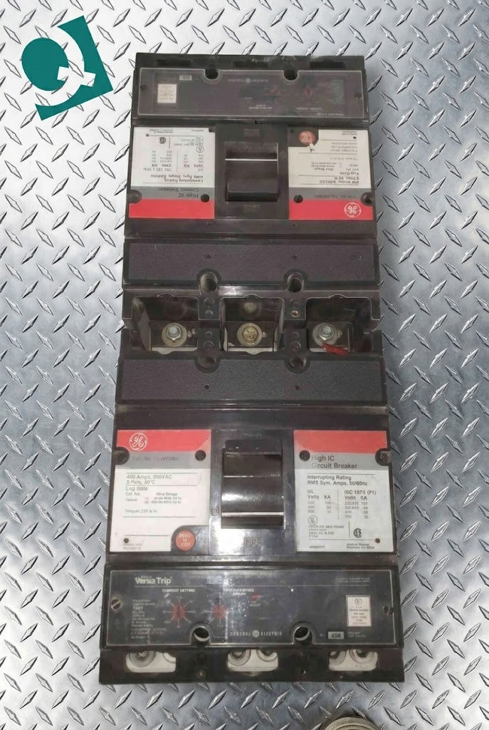 GE 400A 600VAC 3 Pole High IC Circuit Breaker TJL4V2604 (SKU: 112534)