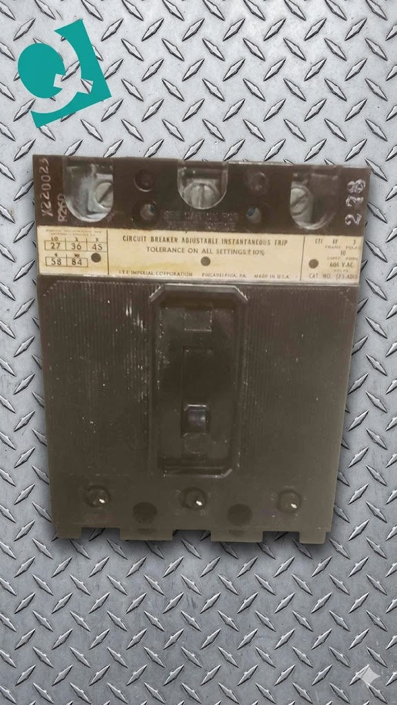 ITE IMPERIAL CORPORATION 3 POLE UNIT 10A 600 VOLTS Circuit Breaker (SKU: 110207)