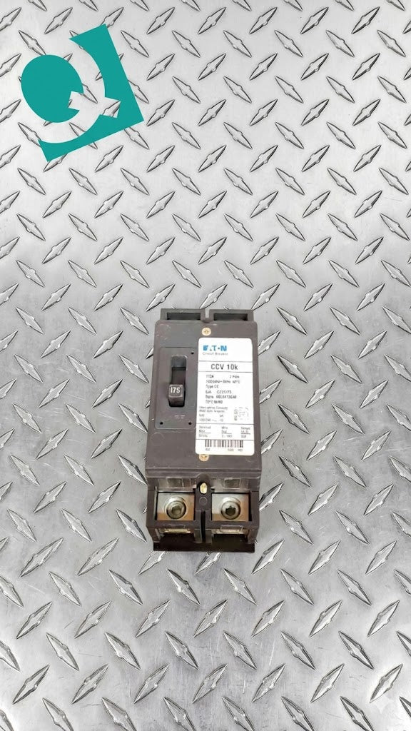 175A EATON 175 Amp Breaker CCV2175 CCV10k (SKU: 1971AA)(1971AA)