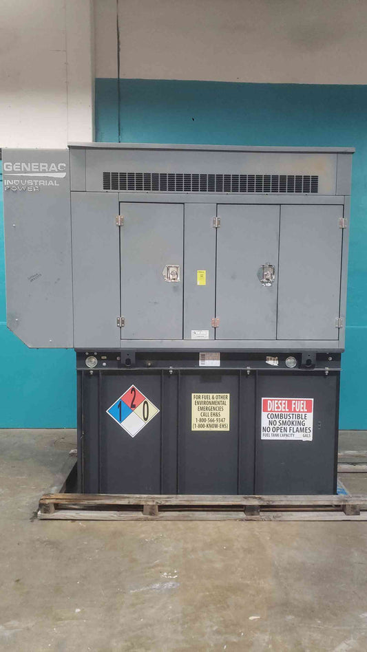 48KW Generac 0060720 120/240 200A 1PH 87Hrs. TESTED
