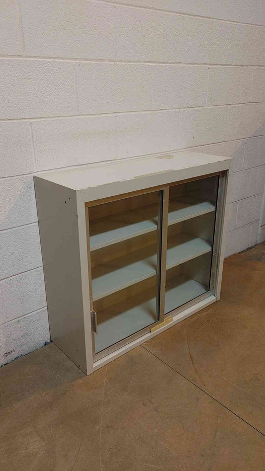 35" Glass Door Overhead Cabinet (Q16601)(Q16601)