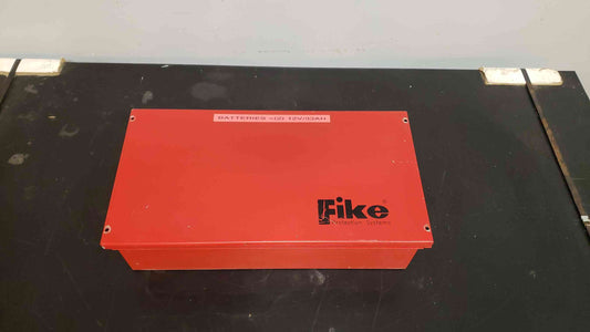 Fike 10-2154-R Red Auxiliary Fire Alarm Battery Enclosure Box S2203