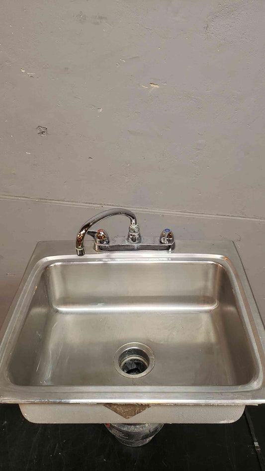 24" Stainless Steel Sink Basin W/Garbage Disposal (SKU: 5511AA)(5511AA)