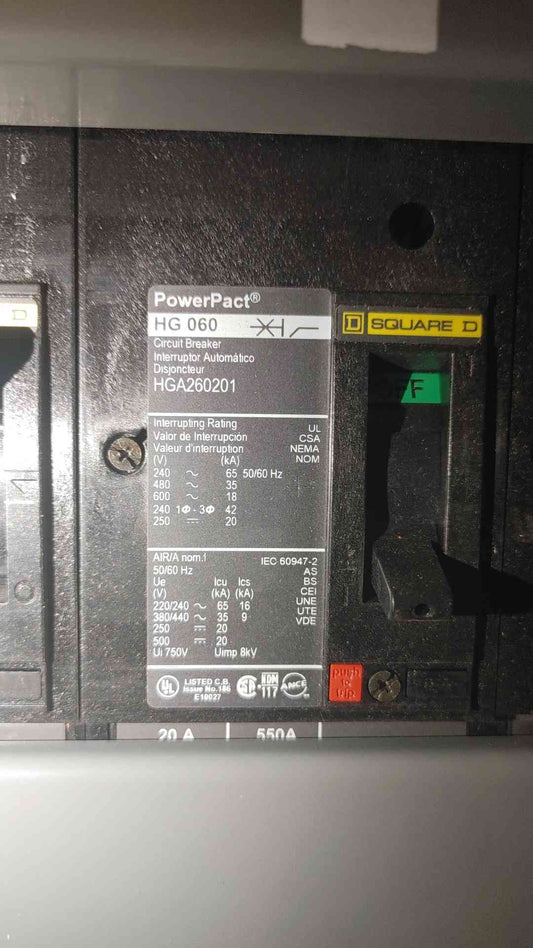 Powerpact HG060 HGA260201(104193)