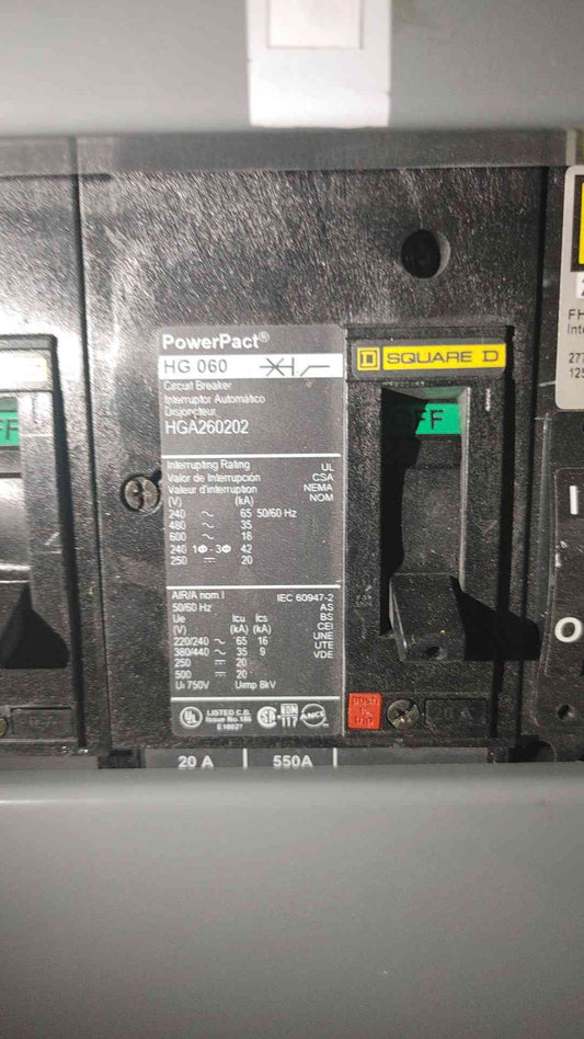 Powerpact HG060 HGA260202(104194)