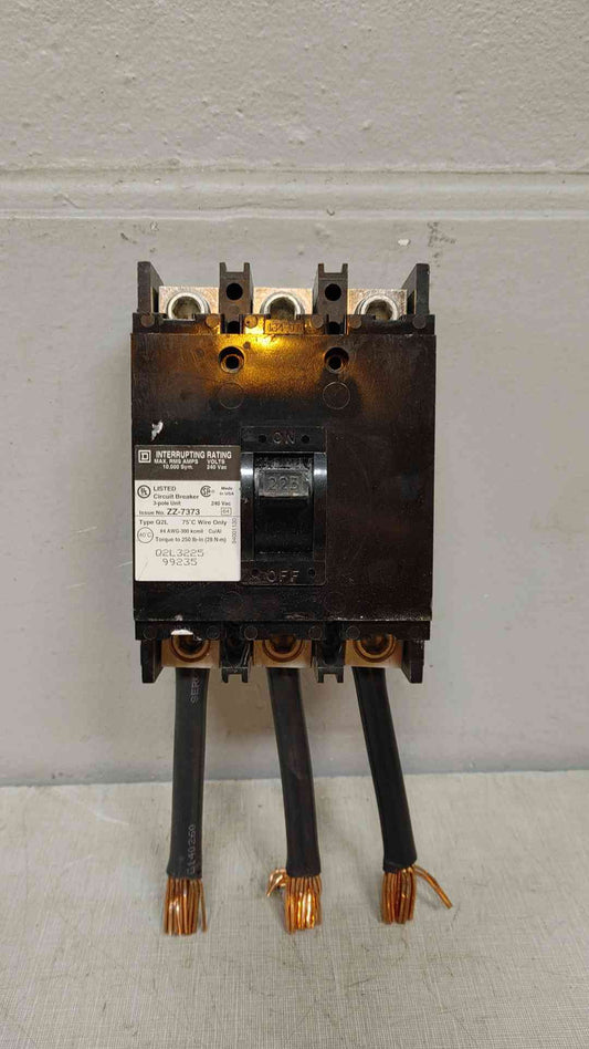 *Pickup Only* Lot of 3 Square D Circuit Breaker 3 Pole 240VAC 225A ZZ-7373 Q2L3225(104470)