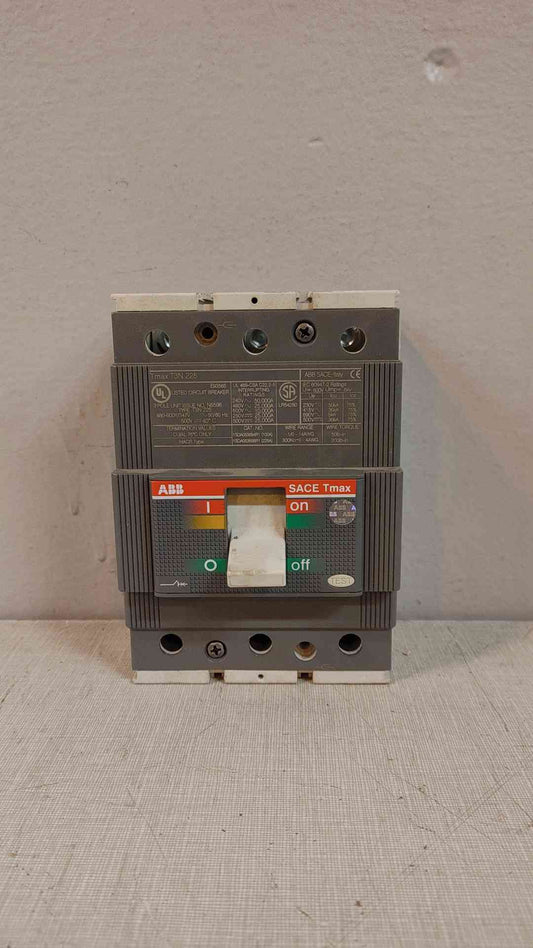 ABB Sace Tmax T3N 225A 3 Pole Circuit Breaker 480-600Y/347V N5596(104646)