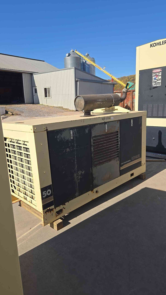 50KW Kohler 460 Generator LP/NG 572 Hrs TESTED-17522