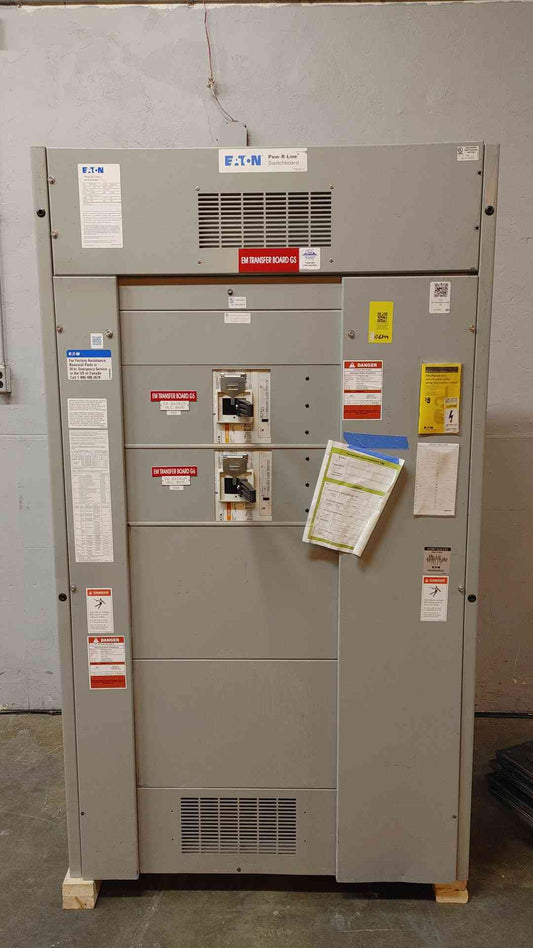 Eaton Pow-R-Line Switchboard 480VDC 3W 3PH 1200A 2x N1200K Breakers '14