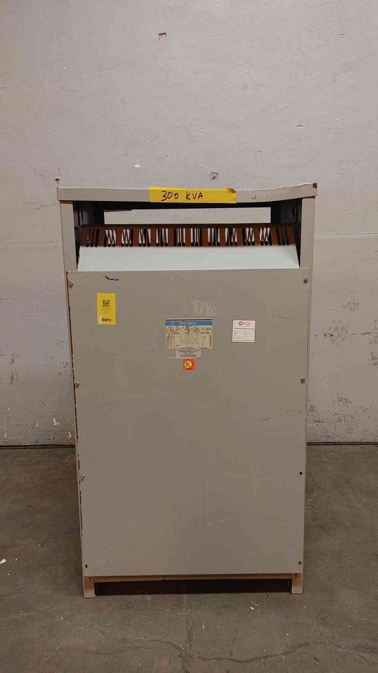 Westinghouse Dry Transformer 300KVA 480V x 208Y/120VAC 3PH V48M28T33K