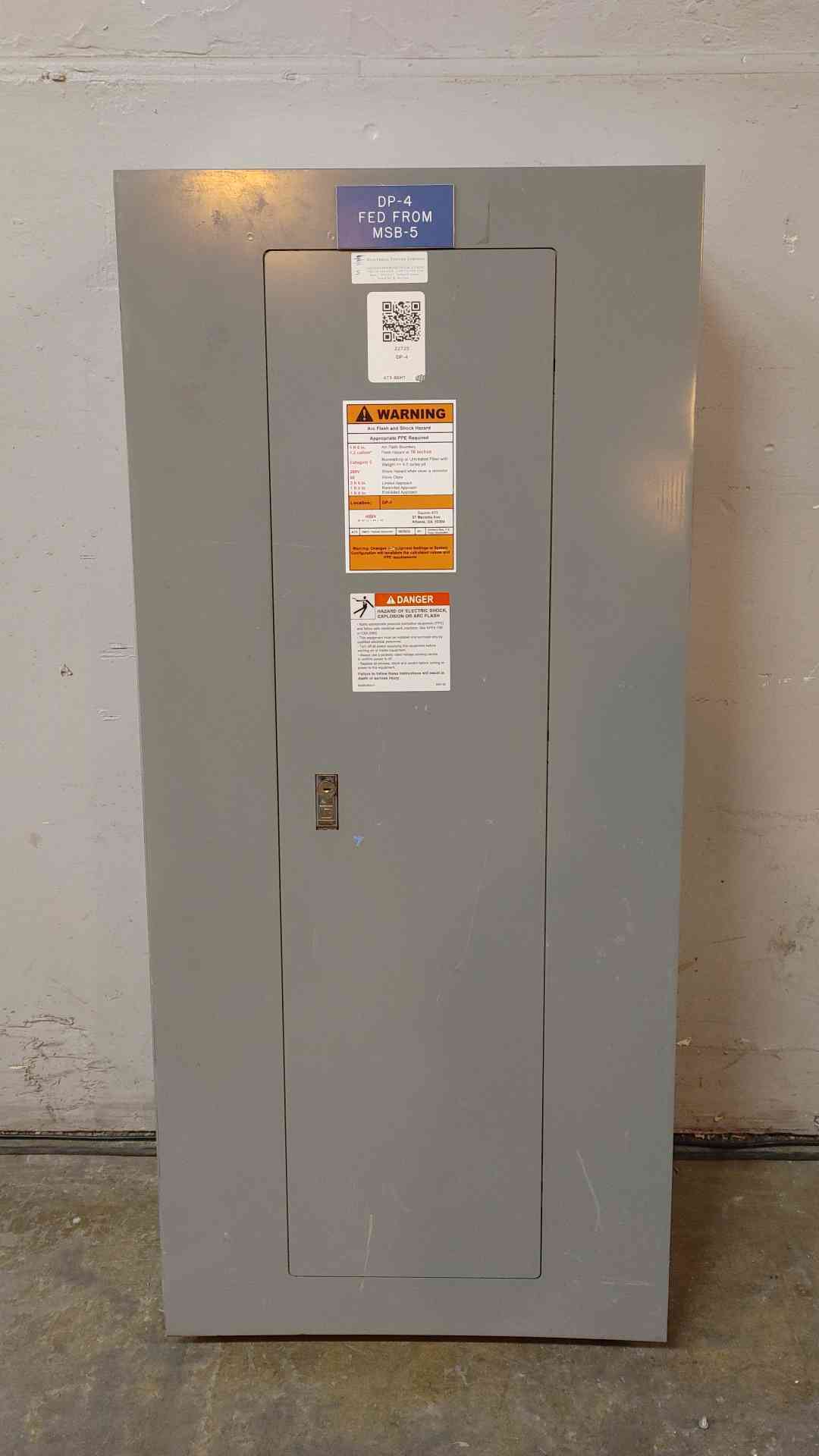 Square D NQOD Panelboard 225A 208Y/120/240 w/ Main