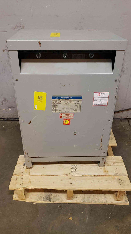Westinghouse 45KVA 480v x 208Y/120 3PH Transformer U48M28T45K (SKU: 106919)
