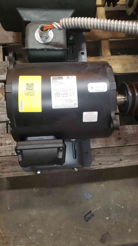 7.5HP 3PH 208-230/460 WEG Motor 00718OT3E213-ST (SKU: 106975)