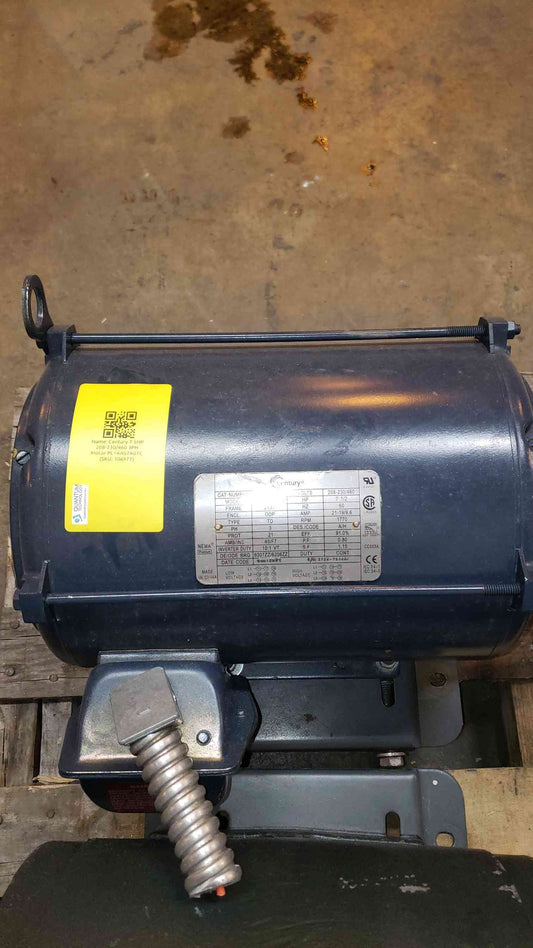 Century 7.5HP 208-230/460 3PH Motor PL1AA57A01C (SKU: 106977)