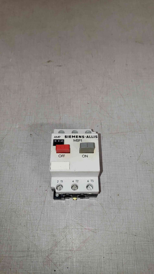 *Pickup Only* Siemens-Allis 6.3-10A Trip MSPION (SKU: 107202)